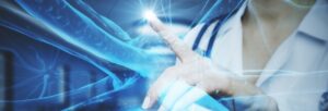 healthcare-worker-examining-medical-data-visualiz